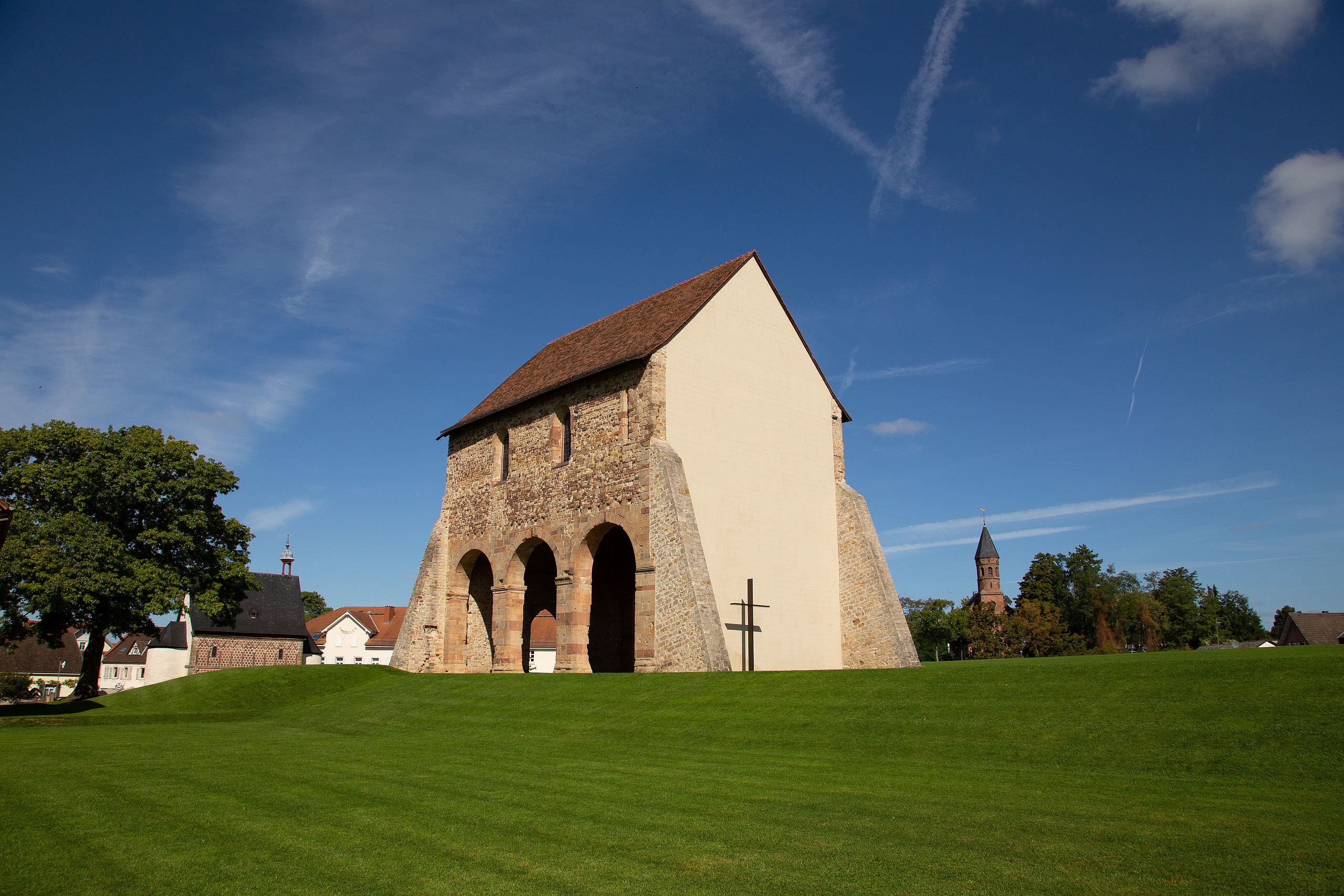 Das berühmte Kloster in Lorsch gehört zum UNESCO-Weltkulturerbe