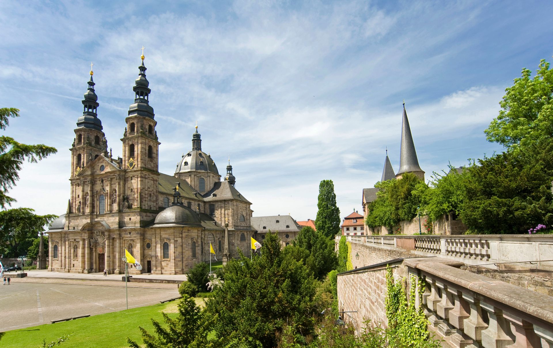 The Cathedral and St Michael's Church in Fulda