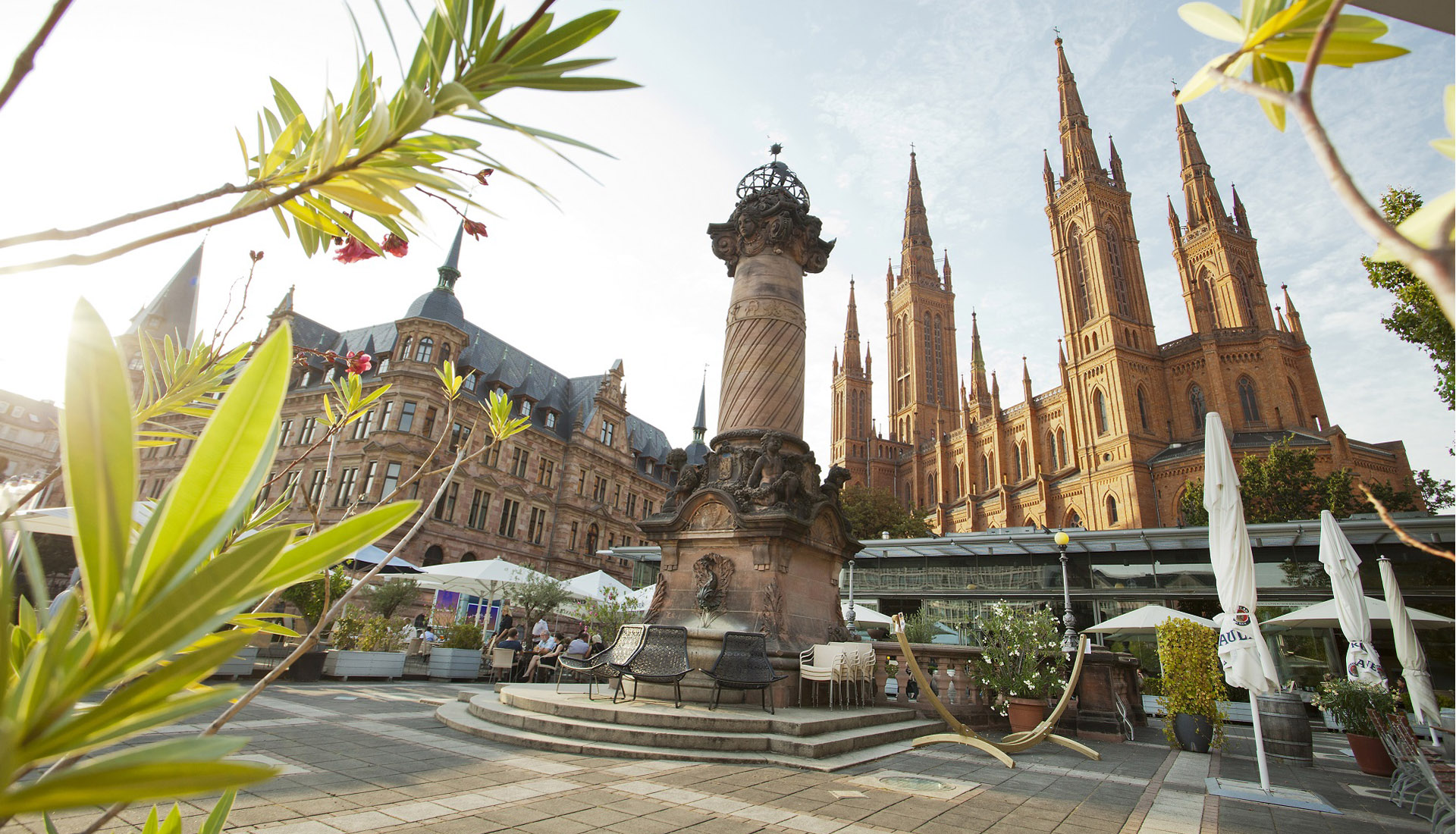 [Translate to English:] Wiesbaden Market Place